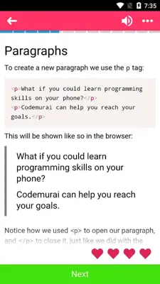 Codemurai android App screenshot 0